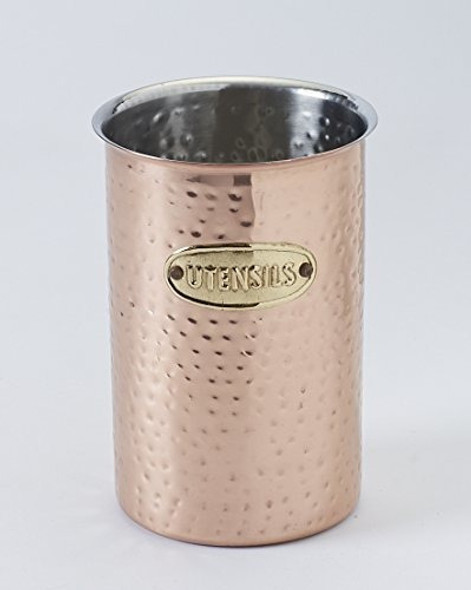 Mud Pie Caddy Utensilio De Cocina Cobre 1