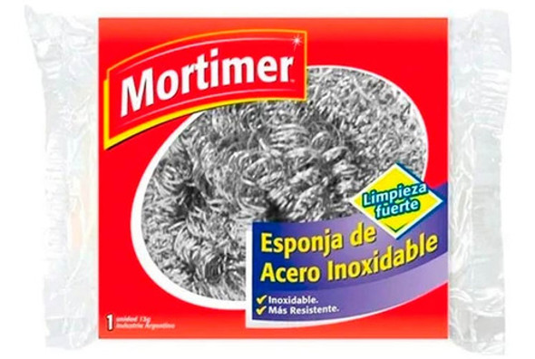 Pack X 48 Unid. Esponja  Acero Inox 1 Un Mortimer Esponjas- 0