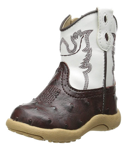 Roper Infants Cowbabies Bumps Bota, Marrón, 4 0