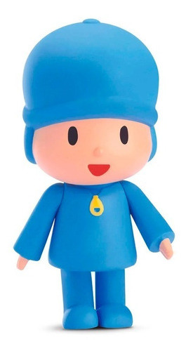 5 Bonecos De Vinil Brinquedo Pocoyo Pato Lola Elly E Nina 1