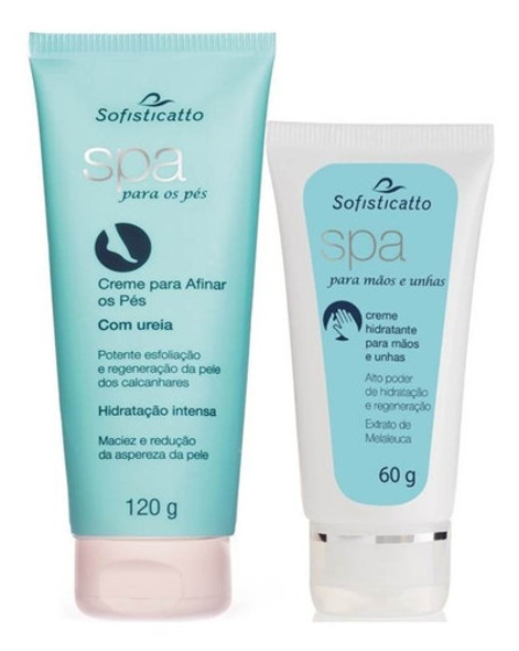 Creme Para Afinar Os Pés + Creme Para Mãos E Unhas 0