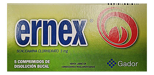 Ernex X 5 Comprimidos 0
