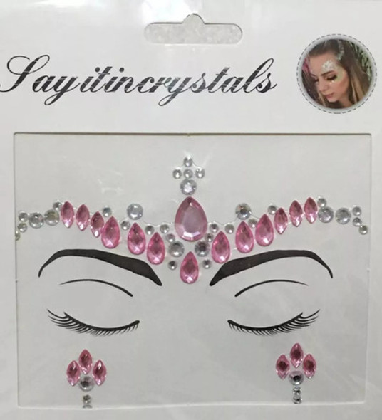 Kit12 Adesivo Glitter Pedra Rosto Maquiagem Carnaval Festa-d 1