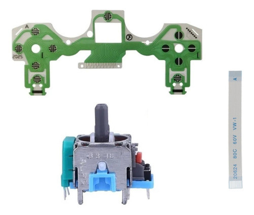 Película Jdm 001 Analógico 3d Flat 10 Vias Para Controle Ps4 0