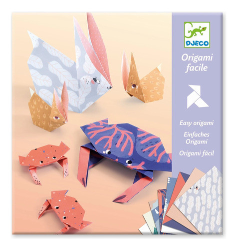 Origami Familias De Animales Nivel 2 Djeco +6 Años 0