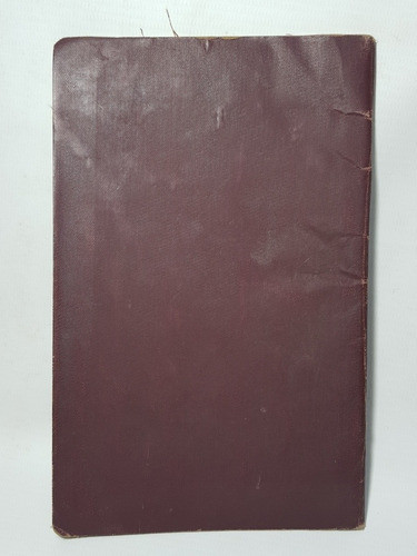 Antigua Libreta Chivilcoy Ferrocarril Oeste 1926 Mag 57939 1