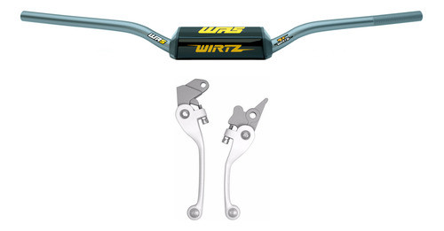 Manubrio Wr5 Gris + Manija Reb Blanca Tornado Xr 150l Wirtz 0