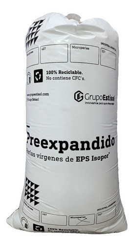 Microperlas. Relleno Almohadón. Bolsa Grande 0