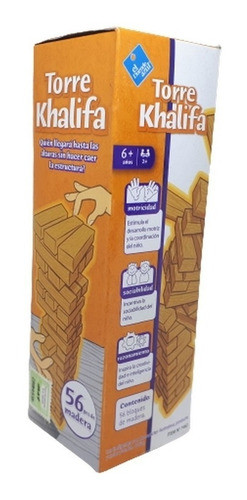 Juego Torre Khalifa Versión De Viaje El Duende Azul Lanús 0