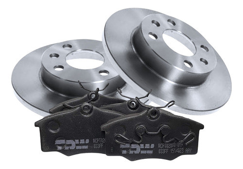 Kit Discos Pastilhas Corsa 1.0/1.4/1.6 1996/1999 Varga 0