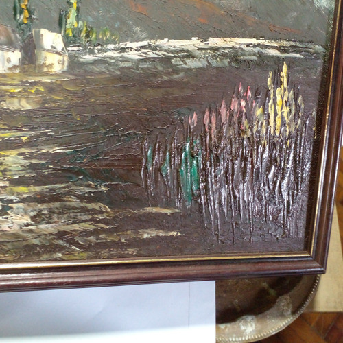 Pintura Sobre Harboard. Obra Sin Firmar- Artista Desconocido 1