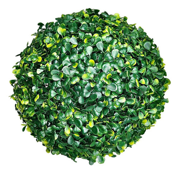 Kit 4 Buchinho Artificial 28cm Verde Bola De Grama Topiaria 0