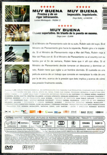 El Custodio - Dvd Nuevo Original Cerrado - Mcbmi 1