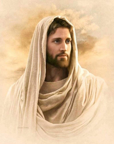 Kit De Pintura Con Diamantes 5d - Jesucristo 35x40cm Diy 0