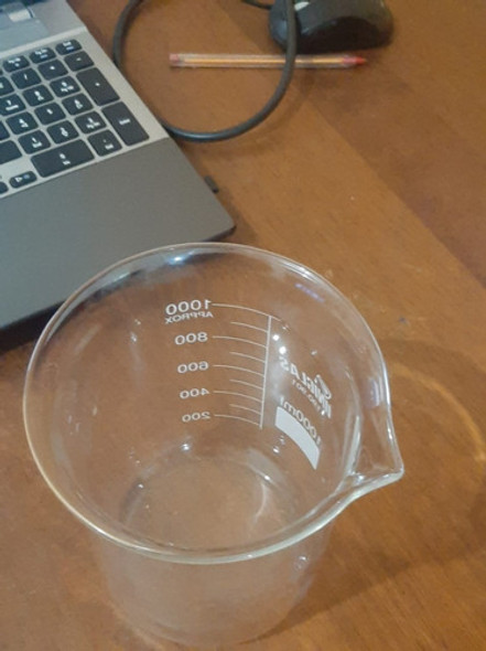 Copo Becker Griffin Graduado 50ml, Boro 800º C, Uniglas 1