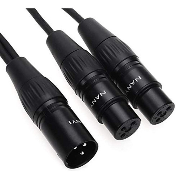 Nanyi Cable De Micrófono Divisor Xlr Xlr A Xlr Cables De Con 0
