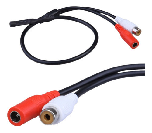 Micrófono Ambiental Omnidireccional Rca Cctv 0