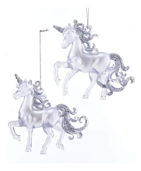 Mystical - Juego De 2 Adornos Decorativos De Acrilico Con Pu 0 Mystical - Juego De 2 Adornos Decorativos De Acrilico Con Pu 0