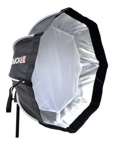 Difusor Triopo Hexa Softbox 55cm C/ Rotula P/ Flash Zapata 1