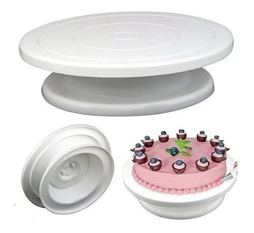 Posa Torta Bandeja Giratoria Plástica Pettish Online Cg 1