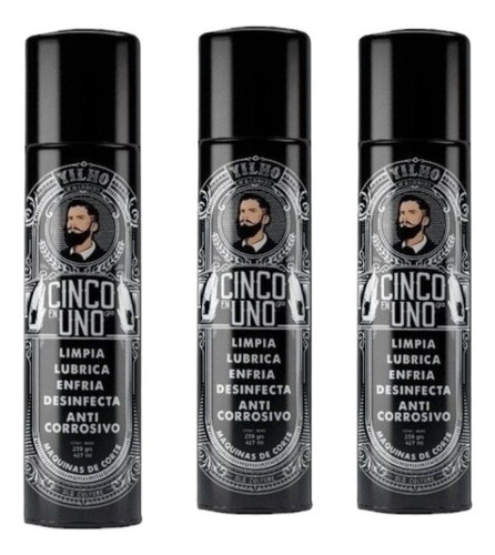 Lubricante Limpiador De Maquina 5 En 1 Yilho Negro X3u 0