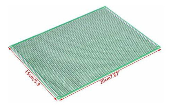 Placa Circuito Integrado Pcb Perfurada 15x20 Cm Dupla Face 1
