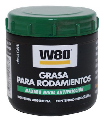 Grasa Rodamiento W80 250 Grs 0
