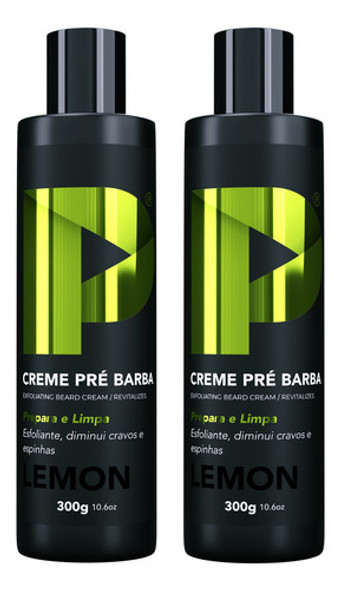 Creme Pré Barba Play Barber 300g Multifuncional 2 Unidades 0 Creme Pré Barba Play Barber 300g Multifuncional 2 Unidades 0