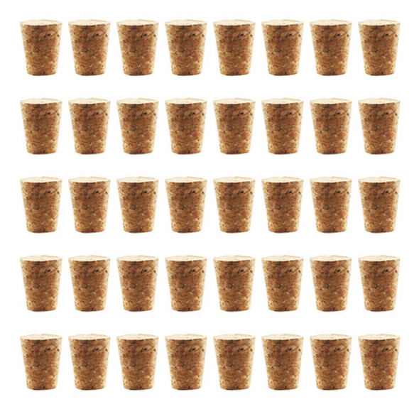 Tapones De Corcho Conicos Para Botellas 60pcs De 25x20x15mm 0