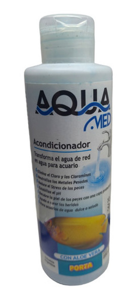 Acondicionador Aquamed Con Aloe Vera Anticloro 250cc Acuario 0 Acondicionador Aquamed Con Aloe Vera Anticloro 250cc Acuario 0
