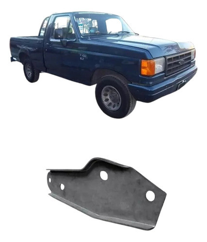 Soporte Paragolpe Trasero Ford F 100 88 A 95 Interior Der 0