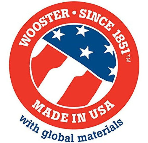 Pincel De Wooster Rr727  9 Rodetes De Siesta 38 Pulgadas 6pa 1