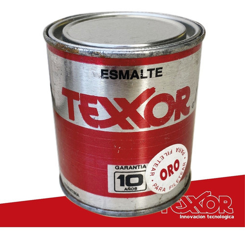Esmalte Metalizado Oro 250 Cm3 - Texxor 0