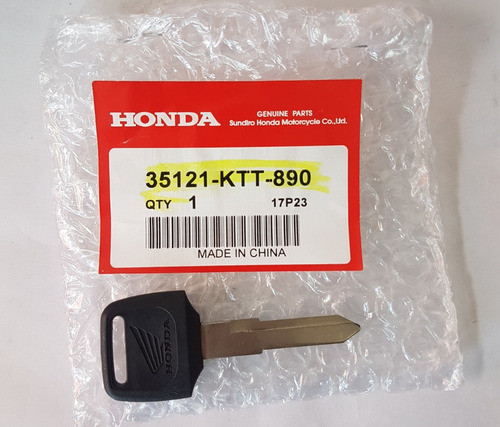 Llave Vírgen Honda Cb 125 Twister - Power Bikes 1