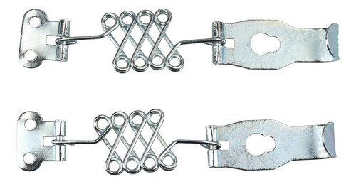 Gancho De Capot (x2) Deportivo Resorte 2 Vueltas 0