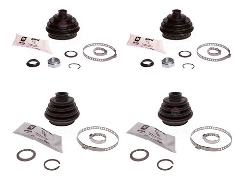 Kit X4 Fuelles Semieje Homocinetica Lado Caja Gol 0