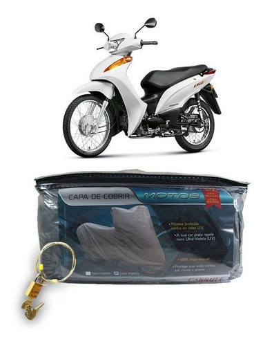 Capa Cadeado Cobrir Honda Biz 125 Ks/ks In/ks Mix Injection 0