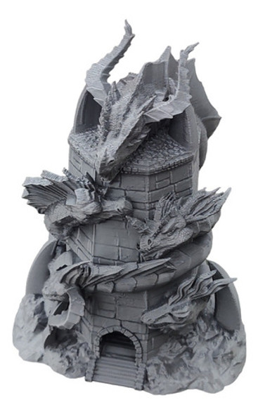 Torre De Dados Dragones Juegos De Mesa Rol D&d Tiamat 0