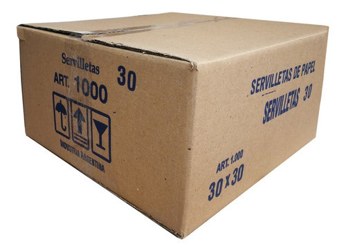 Servilletas Papel 33x33 Cod1000 Blanco Ldorada X 8 Cajas 1