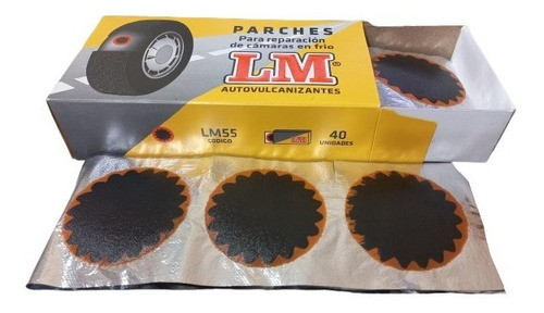 Parches Lm-55 Para Camaras Moto Auto Pick 0