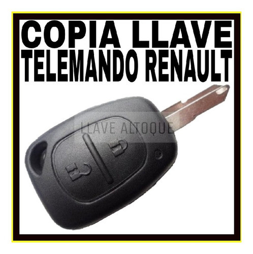 Llave Renautl Master Con Control Remoto 1