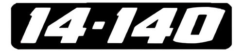 Emblema Resinado Lateral 14-140 Preto Vw 14140 0