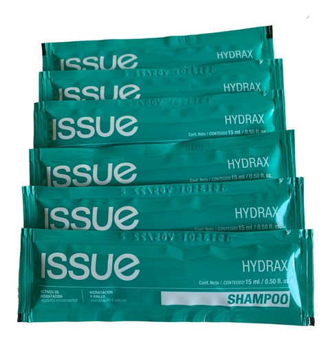 Shampoo Issue Hydrax | En Sachets 15ml Caja X 250 Un | Hotel 0