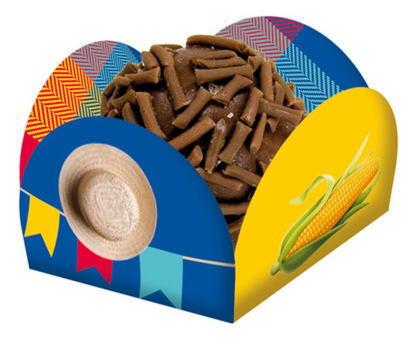 40 Unidades - Forminha Doce Festa Junina, Julina E Arraiá 0