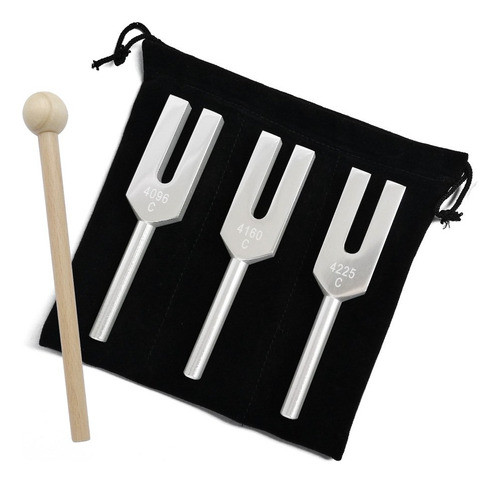 Diapason Sensorial De Aleacion De Aluminio Horquilla 3pcs. 0