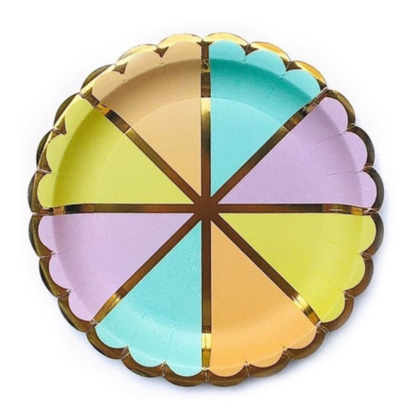 8 Platos Redondos Torta Pastel 17 Cm Descartables Fiesta 0 8 Platos Redondos Torta Pastel 17 Cm Descartables Fiesta 0