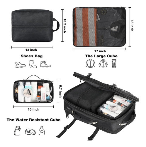 Mochila De Mano Jcdobest, Mochilas De Viaje Tsa Extra Grande 1