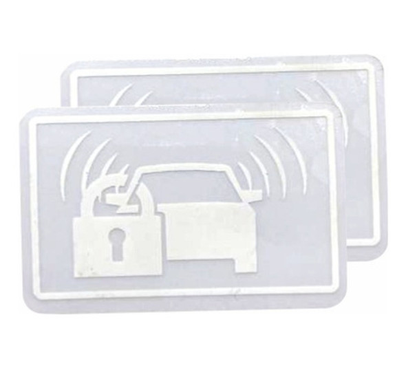 Par De Adesivos Vidro Interno Alarme Honda Civic 0 Par De Adesivos Vidro Interno Alarme Honda Civic 0