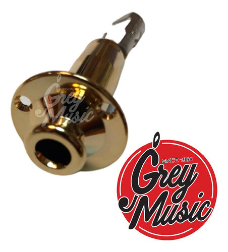 Jack Tubular Cool Parts Jt35 Guitarra Acustica Sujeta Correa 1