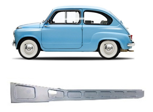Contra Zocalo Fiat 600 Derecho O Izquierdo 0
